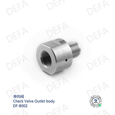 Check Valve Outlet body-DF-B002